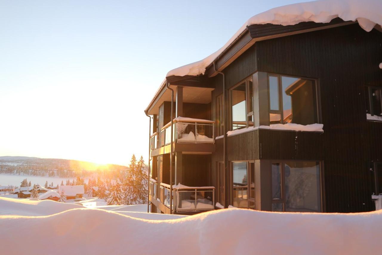 Apartament Beautiful Penthouse With Panoramic View At Sjusjoen Zewnętrze zdjęcie